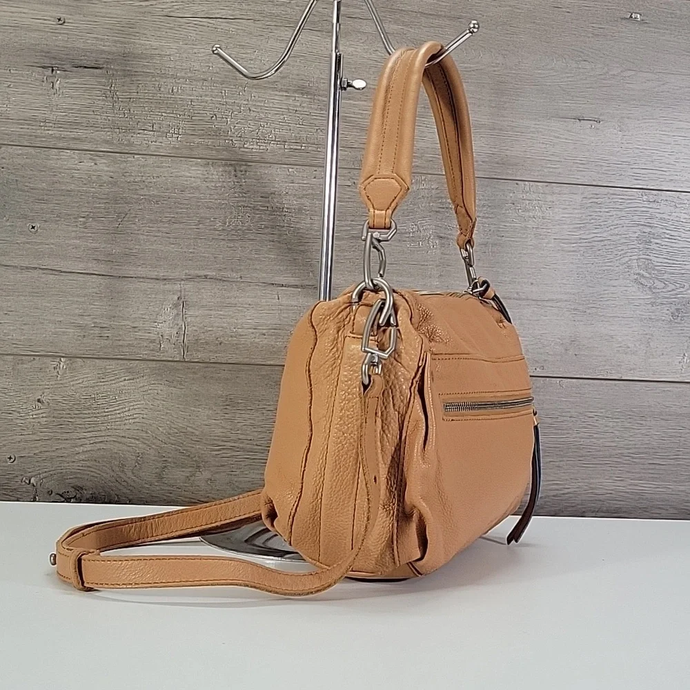 Liebeskind Berlin Camel/Tan Leather Shoulder Bag